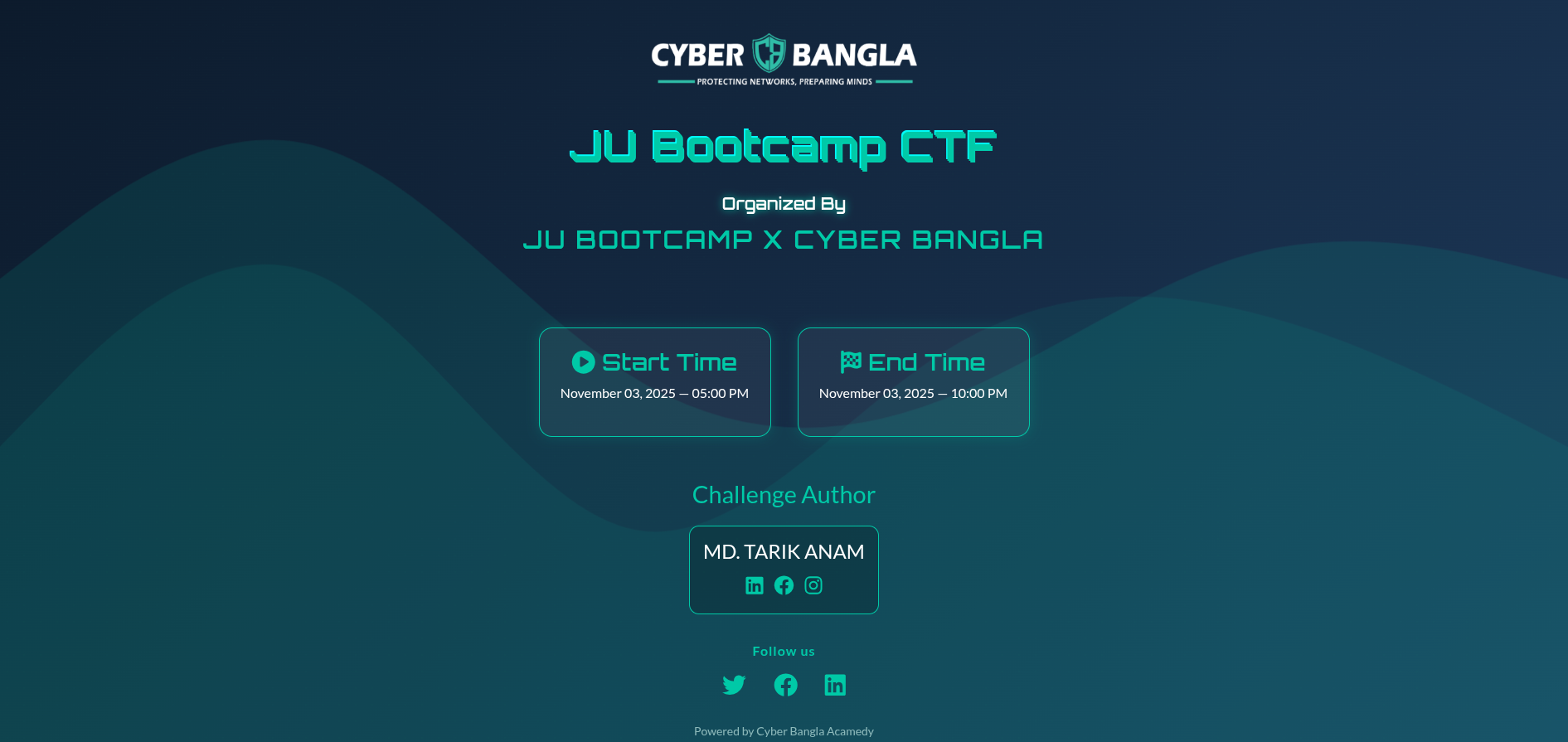 CTF Poster