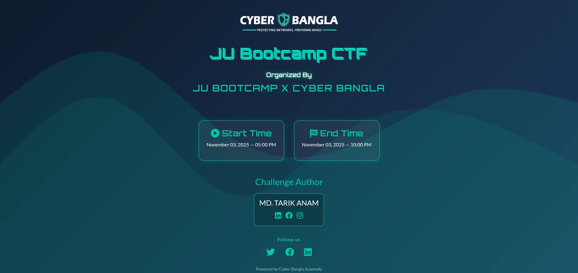CTF Poster